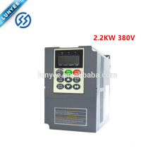 2.2KW 220V single phase input frequency inverter 9.6A, 220v 3 phase output mini frequency drive converter V8 series